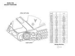 PEDANE ARRETRATE ALLUMINIO GILLES TOOLING YAMAHA MT-10 / SP 2022-2024