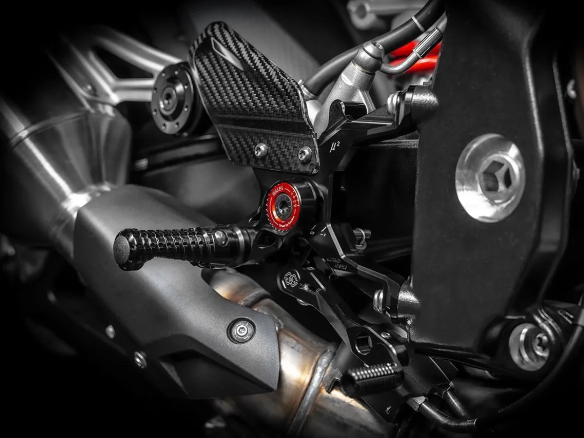 PEDANE ARRETRATE ALLUMINIO GILLES TOOLING BMW M 1000 R 2023-2025