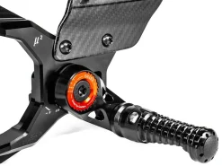 PEDANE ARRETRATE ALLUMINIO GILLES TOOLING BMW M 1000 R 2023-2025