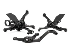 PEDANE ARRETRATE ALLUMINIO MUE2 GILLES TOOLING BMW S 1000 RR 2025