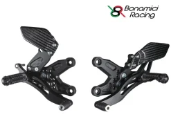 PEDANE ARRETRATE BONAMICI RACING REGOLABILI BMW S 1000 RR HP4 2008-2014