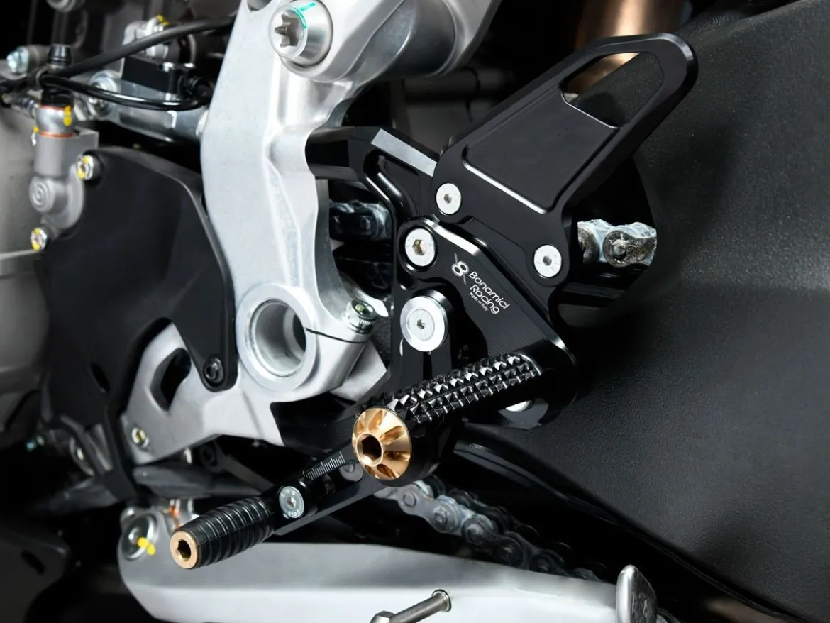 PEDANE ARRETRATE BONAMICI RACING DUCATI PANIGALE V2 2020-2024