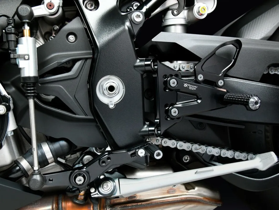 PEDANE ARRETRATE BONAMICI RACING REGOLABILI BMW S 1000 RR 2019-2026