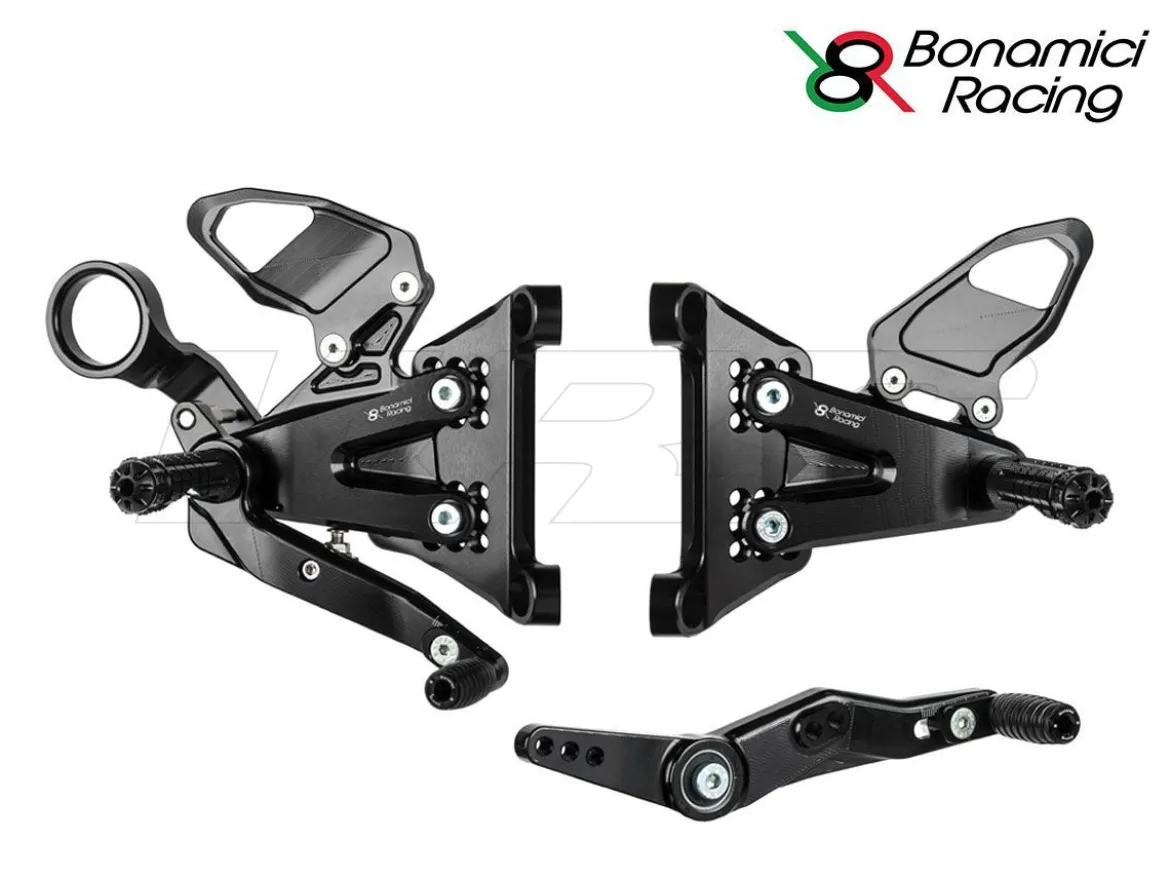 PEDANE ARRETRATE BONAMICI RACING REGOLABILI BMW S 1000 RR 2019-2026