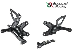 PEDANE ARRETRATE BONAMICI RACING REGOLABILI RACE BMW S 1000 RR HP4 2008-2014