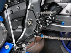PEDANE ARRETRATE BONAMICI RACING REGOLABILI YAMAHA YZF R7 2021-2024