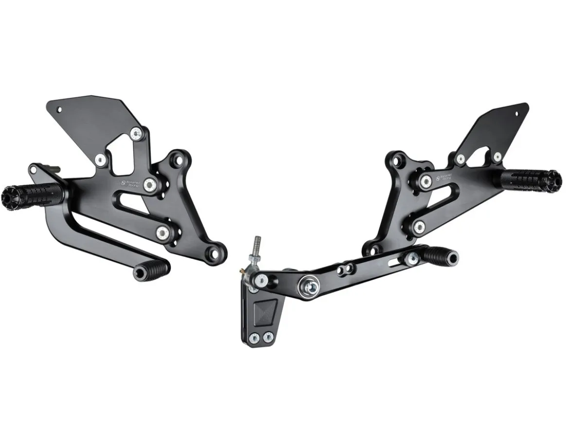 PEDANE ARRETRATE BONAMICI RACING REGOLABILI HONDA CBR 500 R 2019-2023