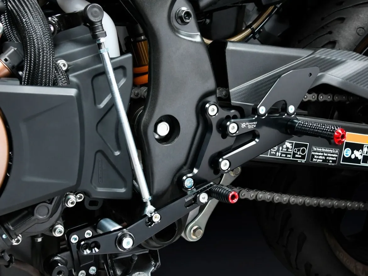 PEDANE ARRETRATE BONAMICI RACING REGOLABILI HONDA CBR 500 R 2019-2023