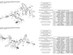 PEDANE ARRETRATE BONAMICI RACING DUCATI PANIGALE 899 / 959