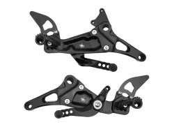 PEDANE ARRETRATE CAMBIO NORMALE / ROVESCIATO SPIDER APRILIA RS 457 2023-2024