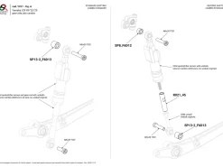 PEDANE ARRETRATE REGOLABILI BONAMICI RACING YAMAHA R9 2025