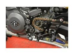 PEDANE REGOLABILI DBK DUCATI MONSTER 696 / 796 / 1100 EVO