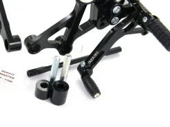 PEDANE REGOLABILI DBK DUCATI MONSTER 696 / 796 / 1100 EVO