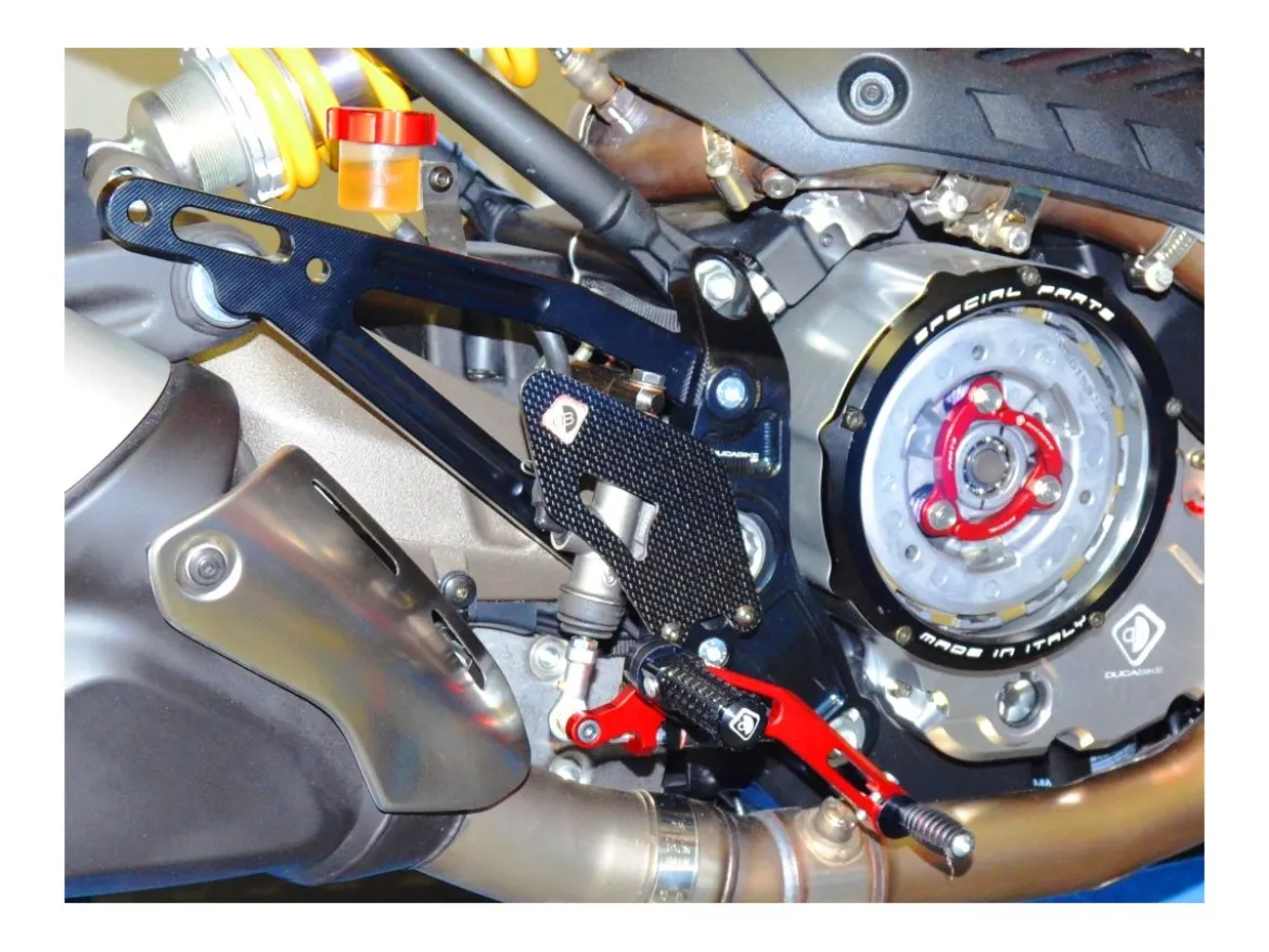 PEDANE REGOLABILI DBK DUCATI MONSTER 1200 2014-16