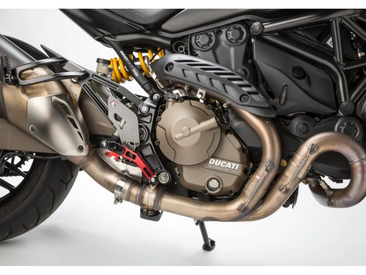 PEDANE REGOLABILI DBK DUCATI MONSTER 1200 2014-16