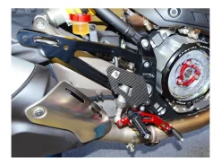 PEDANE REGOLABILI DBK DUCATI MONSTER 1200 2014-16
