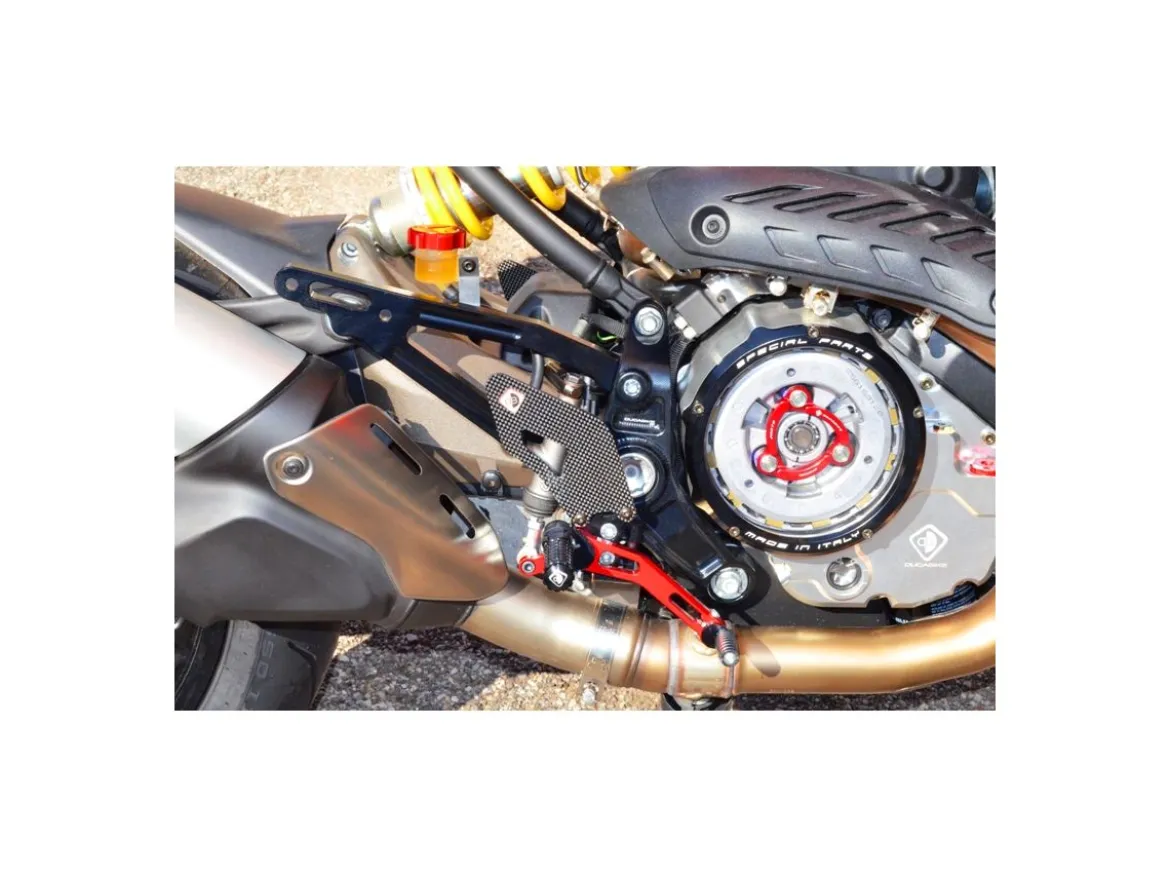 PEDANE REGOLABILI DBK DUCATI MONSTER 1200 2014-16