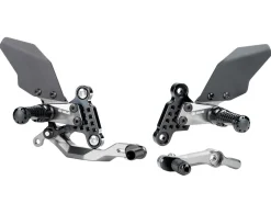 PEDANE REGOLABILI NERE GILLES TOOLING YAMAHA MT-09 2021-2023