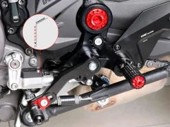 PEDANE REGOLABILI PILOTA CNC RACING DUCATI MONSTER 937 2021-2022