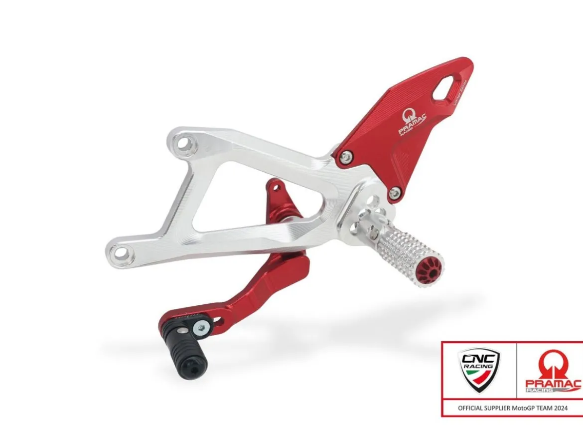PEDANE REGOLABILI PRAMAC LIMITED EDITION CNC RACING DUCATI PANIGALE V4 / S 2025