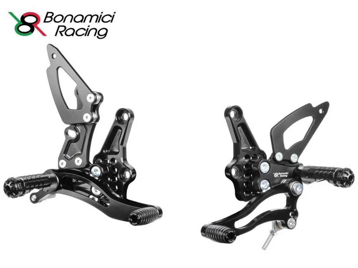 PEDANE STRADALI REGOLABILI BONAMICI RACING TRIUMPH SPEED TRIPLE 1050 2011-2020