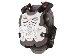 PETTORINA A-4 MAX ALPINESTARS BIANCO / ANTRACITE / ROSSO
