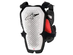 PETTORINA A-1 PRO ALPINESTARS BIANCO / NERO / ROSSO