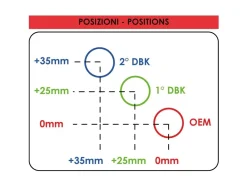 PIASTRE ARRETRA PEDANE OEM DBK DUCATI PANIGALE V2 / S 2025