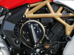 PIATTELLO SPINGIDISCO BICOLOR CNC RACING MV AGUSTA TURISMO VELOCE 800 2017-2020
