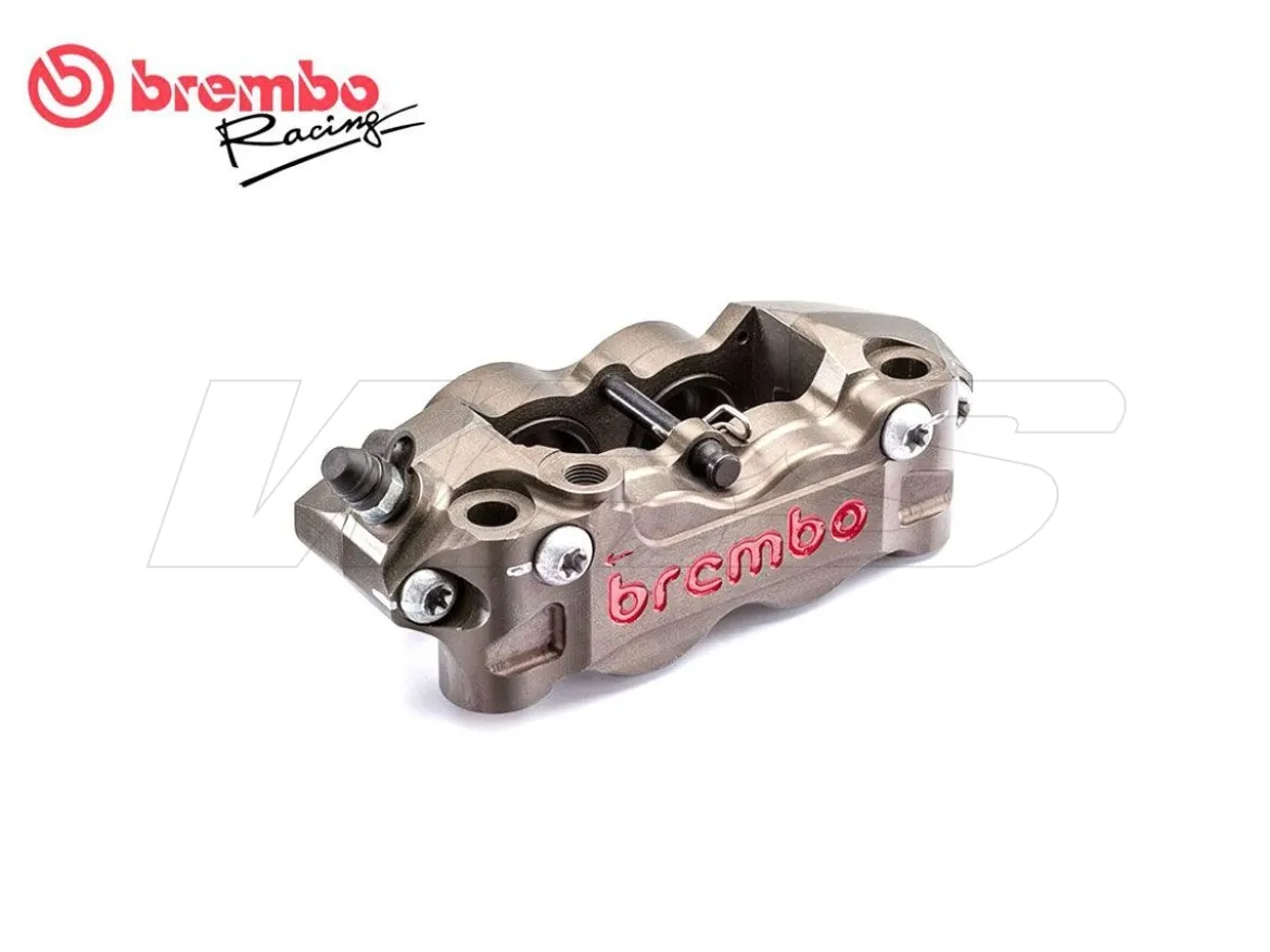 PINZA FRENO RADIALE ANTERIORE SINISTRA BREMBO RACING 108MM P4 32/36