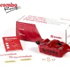 PINZA FRENO RADIALE SINISTRA BREMBO RACING M4 MONOBLOCCO 100MM ROSSA LOGO NERO