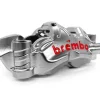 PINZA FRENO RADIALE SINISTRA BREMBO MONOBLOCCO 108 MM CON PASTIGLIE CNC GP4-PR