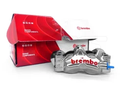 PINZA FRENO RADIALE SINISTRA BREMBO MONOBLOCCO 108 MM CON PASTIGLIE CNC GP4-PR