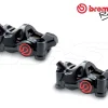 PINZE FRENO RADIALI BREMBO RACING CNC P4 32 CAFÈ RACER .484 100MM