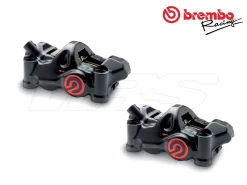 PINZE FRENO RADIALI BREMBO RACING CNC P4 32 CAFÈ RACER .484 100MM