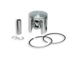 PISTONE 2T DIAM.61,8 CON SPINOTTO 15 2 SEGMENTI SEMITRAPEZOIDALI MALOSSI VESPA PX 125 2T EURO 0-1