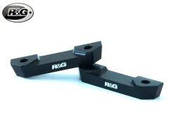 PLACCHE COPRI FORI POGGIAPIEDI POSTERIORE R&G APRILIA TUAREG 660 2022-2026