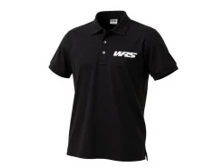 POLO MANICHE CORTE ORIGINALE WRS 100% COTONE LOGO BIANCO