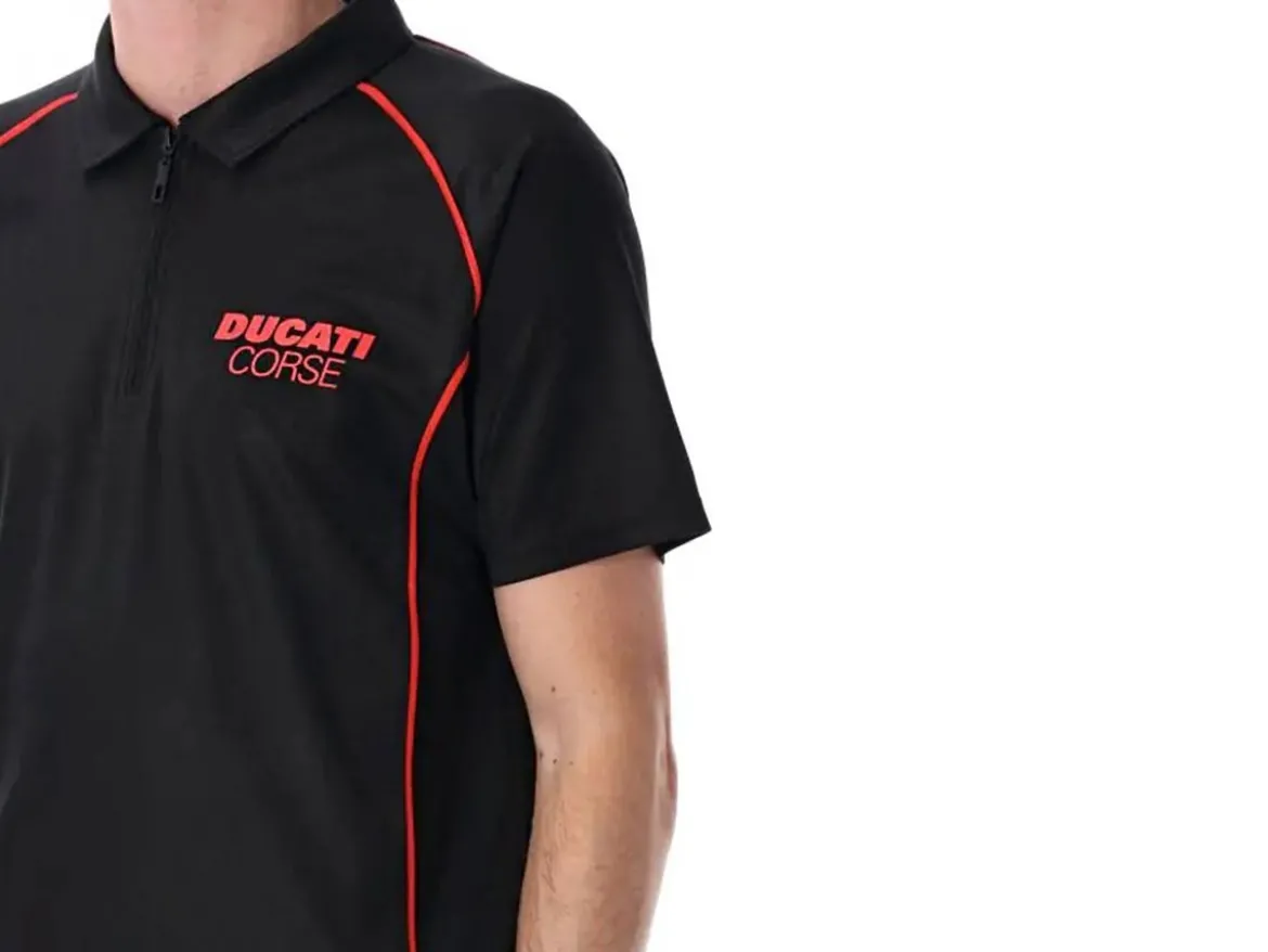 2516001 POLO UFFICIALE DUCATI CORSE TESSUTO TECNICO