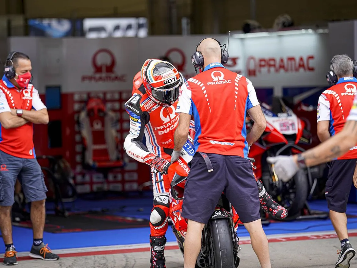 POLO UFFICIALE DUCATI TEAM PRAMAC RACING MOTOGP 2020