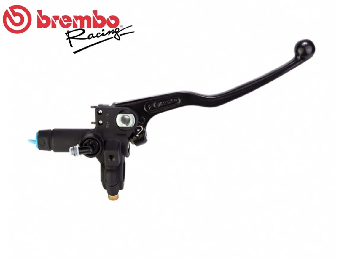 POMPA FRENO ANTERIORE ASSIALE BREMBO RACING PS 16 NERA SENZA SERBATOIO