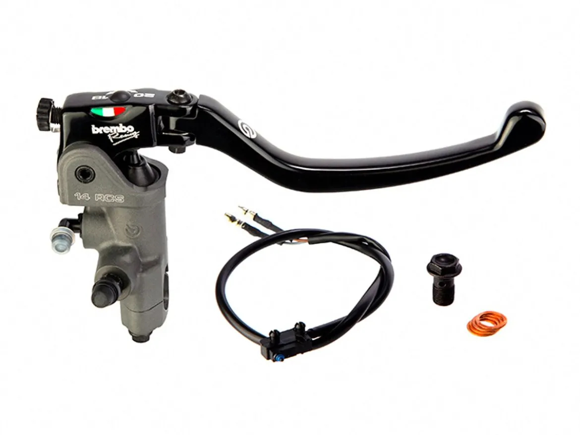 POMPA FRENO RADIALE BREMBO RACING 14 RCS DESTRA 110A26345