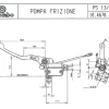 POMPA FRIZIONE ASSIALE ANTERIORE PS 13 BREMBO