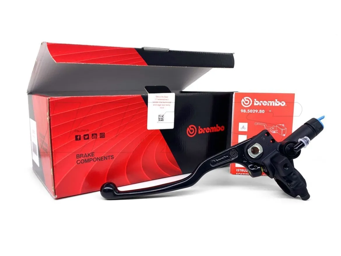 POMPA FRIZIONE ASSIALE BREMBO RACING PS 13 NERA SENZA SERBATOIO