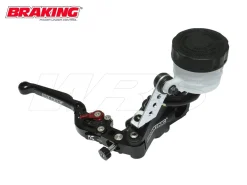 POMPA FRIZIONE RADIALE REGOLABILE BRAKING 16X19 CON KIT MONTAGGIO