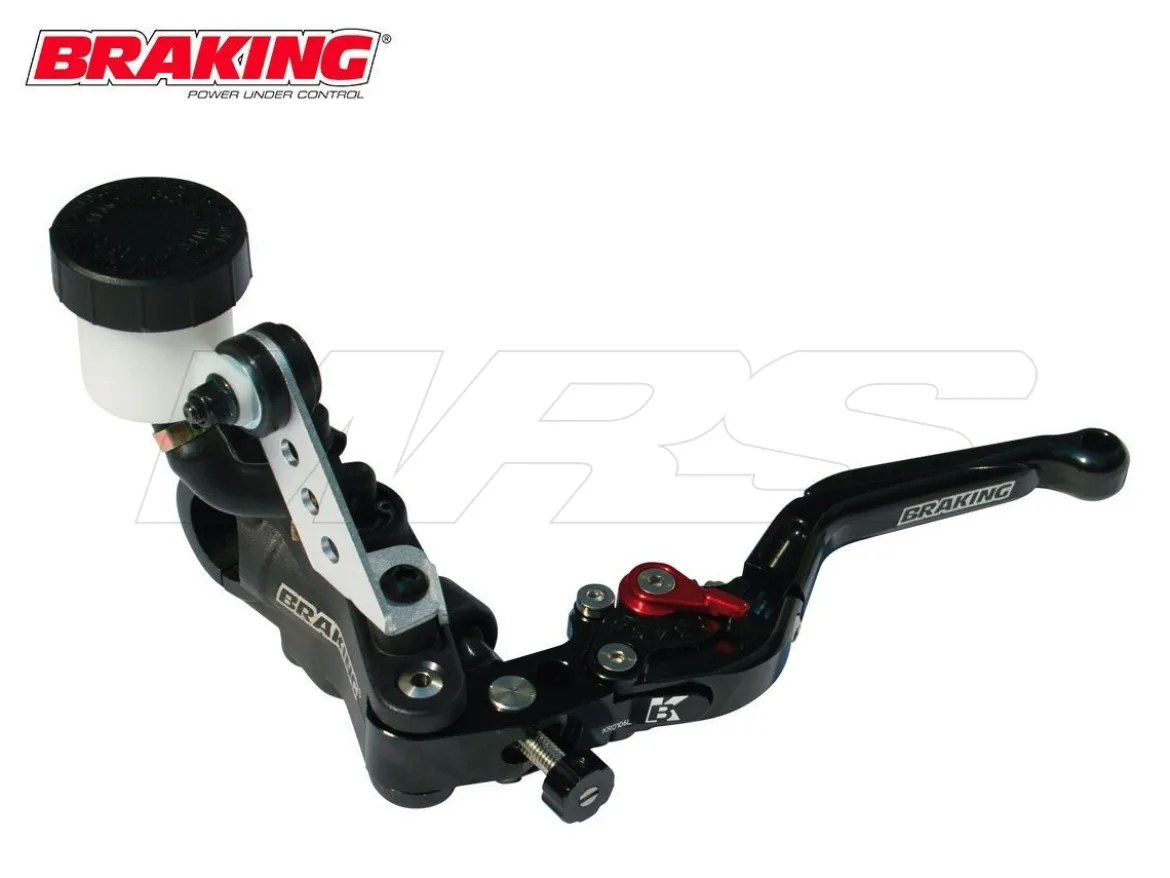 POMPA FRIZIONE RADIALE REGOLABILE BRAKING 16X19 CON KIT MONTAGGIO