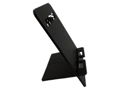 PORTA CELLULARE DA SCRIVANIA NERO OPACO WRS