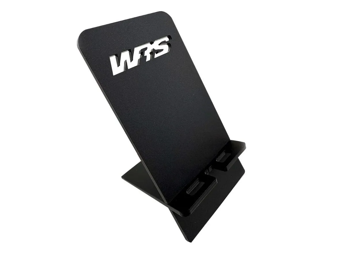 PORTA CELLULARE DA SCRIVANIA NERO OPACO WRS