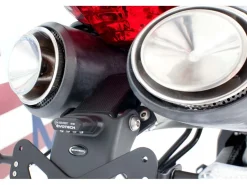 PORTATARGA ALLUMINIO REGOLABILE EVOTECH APRILIA TUONO 660 2021-2024