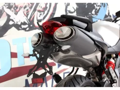 PORTATARGA ALLUMINIO REGOLABILE EVOTECH APRILIA TUONO 660 2021-2024